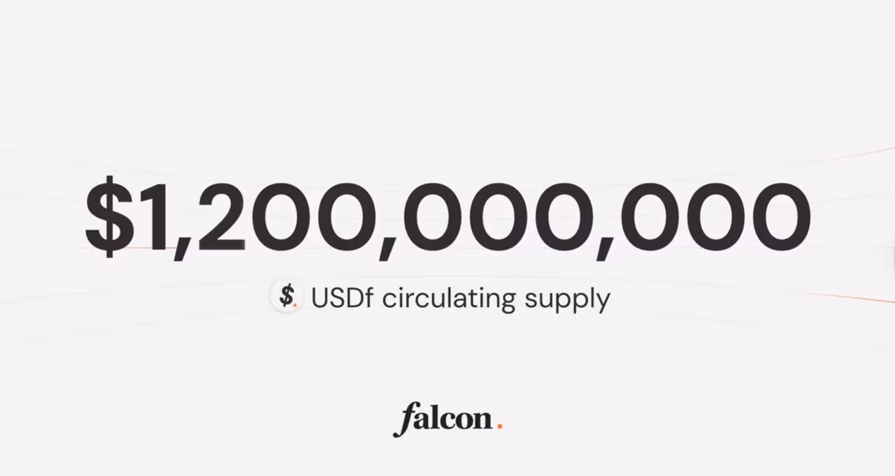 Over $1.2B TVL achieved for our client Falcon Finance